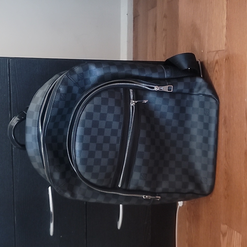 Authentic New Model Louis Vuitton Damier Graphite Canvas Michael Backpack